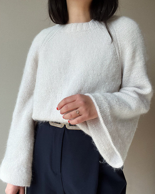 strikkeopskirft, kvinder, dansk, sweater
