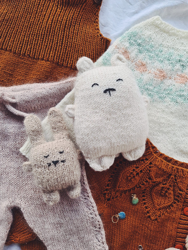 knitting pattern, Nordic, toy, English