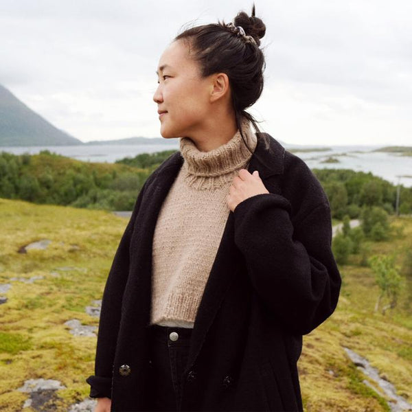 knitting pattern, Nordic, women, neck warmer