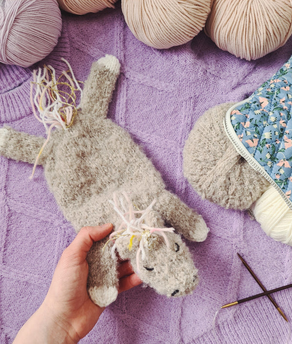 knitting pattern, toy, english, Nordic
