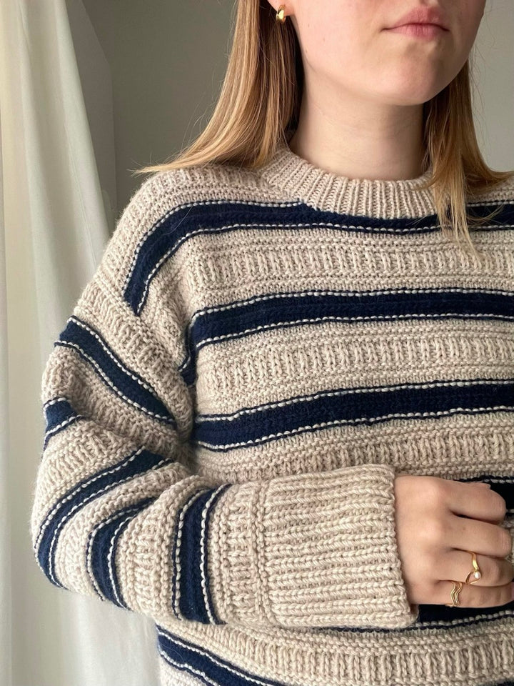 knitting pattern, Nordic, english, sweater, women